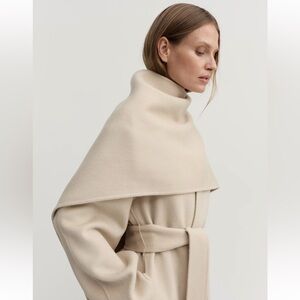 ALMADA MICHA DOUBLÉ SCARF IN SAND - ONE SIZE